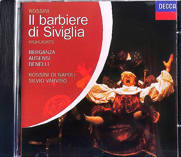Cd Il Barbiere Di Siviglia Interprete Rossini (1997) [usado]
