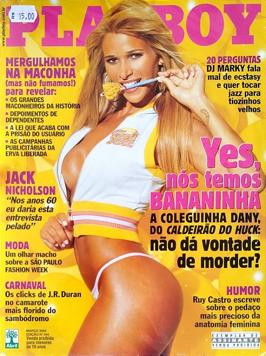 Revista Playboy 344 - Março 2004 Autor (2004) [usado]