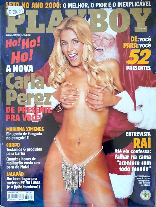 Revista Playboy 305 - Dezembro 2000 Autor (2000) [usado]