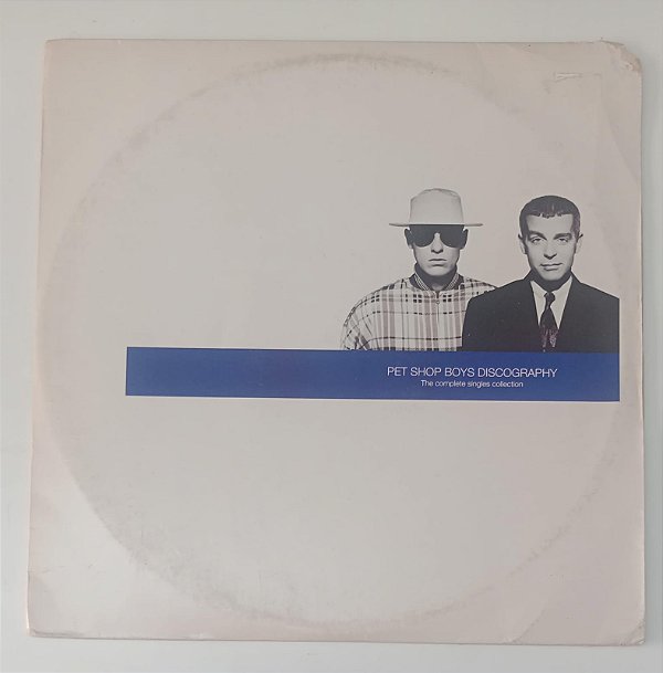 Disco de Vinil Pet Shop Boys - Discography: The Complete Singles Collection [lp 1991 Duplo] Interprete Pet Shop Boys (1991) [usado]