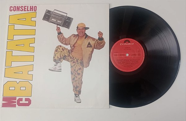 Disco de Vinil Mc Batata - Conselho [lp 1990] Interprete Mc Batata (1990) [usado]