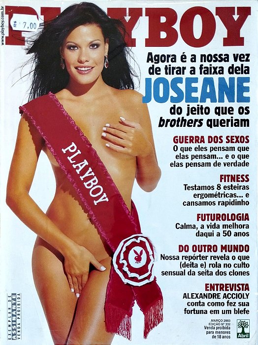 Revista Playboy 332 - Março 2003 Autor (2003) [usado]