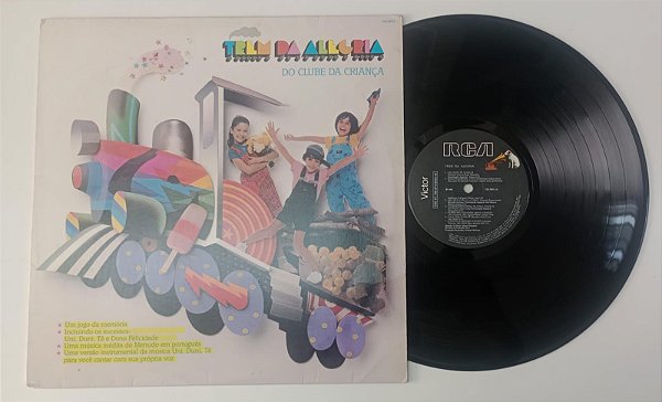Disco de Vinil Trem da Alegria do Clube da Criança [lp 1985] Interprete Vários (1985) [usado]