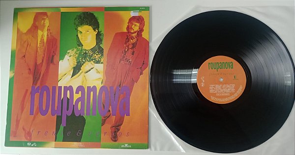 Disco de Vinil Roupa Nova - Frente & Versos [lp 1990] Interprete Roupa Nova (1990) [usado]