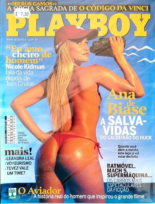 Revista Playboy 356 - Março 2005 Autor (2005) [usado]