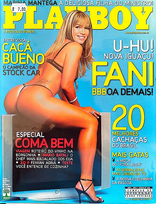 Revista Playboy 383 - Abril 2007 Autor (2007) [usado]