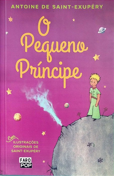 Livro o Pequeno Príncipe (capa Rosa) Autor Saint-exupéry, Antoine de (2020) [seminovo]