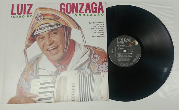 Disco de Vinil Luiz Gonzaga - Forró do Gonzagão [lp 1989] Interprete Luigz Gonzaga e Artistas Convidados (1989) [usado]