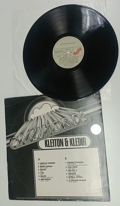Disco de Vinil o Melhor de Kleiton & Kledir [lp 1985] Interprete Kleiton e Kledir (1985) [usado]