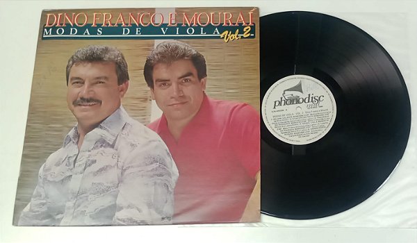 Disco de Vinil Dino Franco e Mouraí - Modas de Viola Vol. 2 [lp 1990] Interprete Dino Franco e Mouraí (1990) [usado]