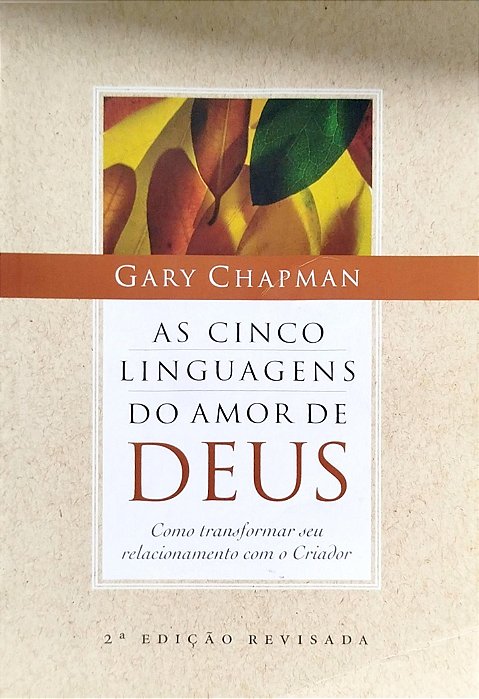 Livro as Cinco Linguagens do Amor de Deus Autor Chapman, Gary (2012) [usado]