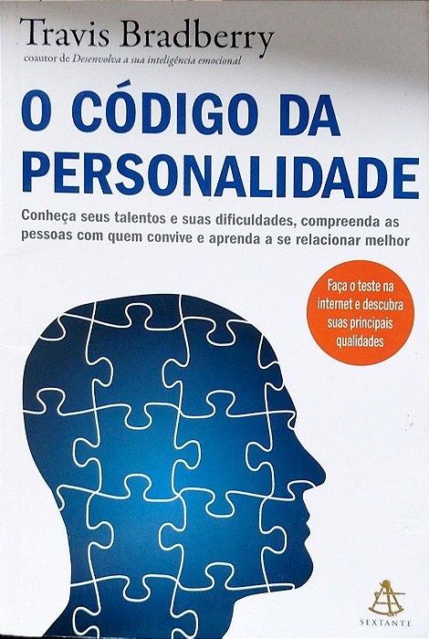 Livro o Código da Personalidade Autor Bradberry, Travis (2010) [usado]