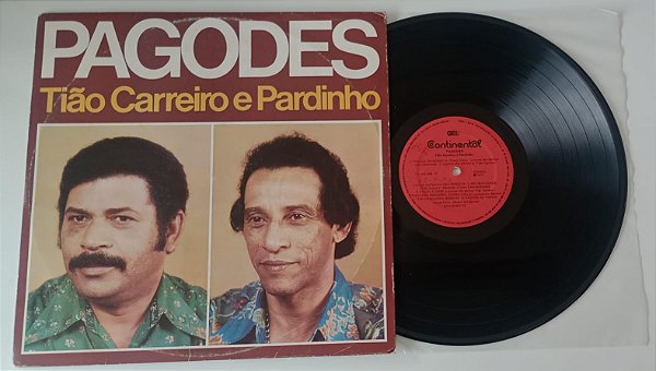 Disco de Vinil Tião Carreiro e Pardinho - Pagodes [lp 1977] Interprete Tião Carreiro e Pardinho (1977) [usado]