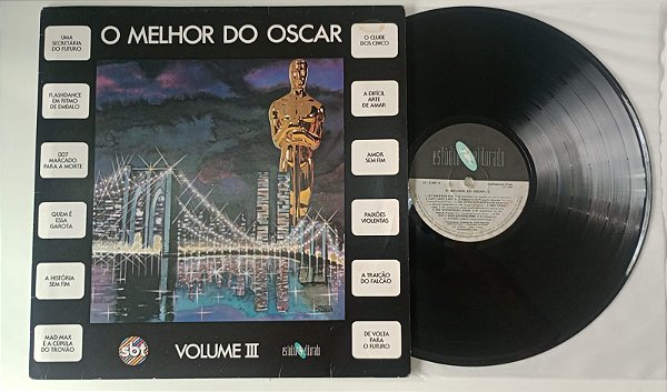 Disco de Vinil o Melhor do Oscar Volume 3 [lp 1989] Interprete Vários Artistas (1989) [usado]