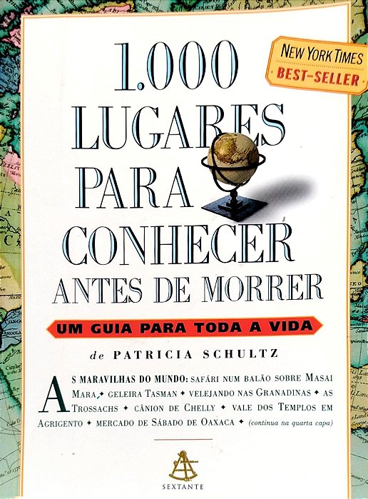 Livro 1000 Lugares para Conhecer Antes de Morrer Autor Schultz, Patricia (2006) [usado]