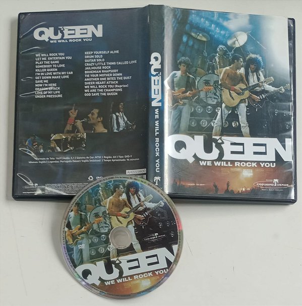 Dvd Queen - We Will Rock You Editora [usado]