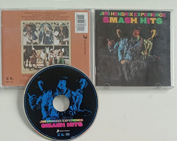 Cd Jimi Hendrix Experience - Smash Hits Interprete Jimi Hendrix Experience (2010) [usado]