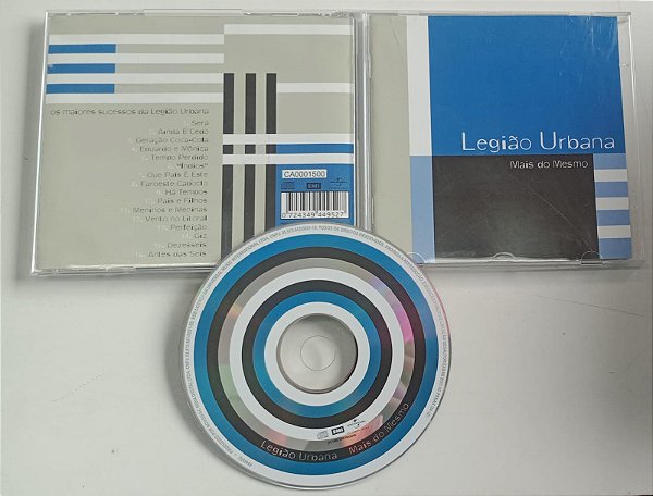 Cd Legião Urbana - Mais do Mesmo Interprete Legião Urbana (1998) [usado]