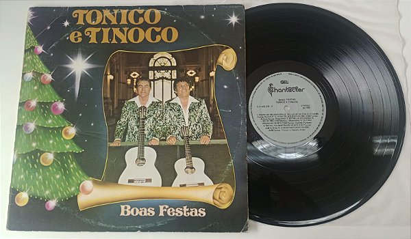 Disco de Vinil Tonico e Tinoco - Boas Festas [lp 1980] Interprete Tonico e Tinoco (1980) [usado]