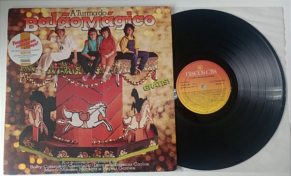 Disco de Vinil a Turma do Balão Mágico [lp 1985] Interprete Vários (1985) [usado]
