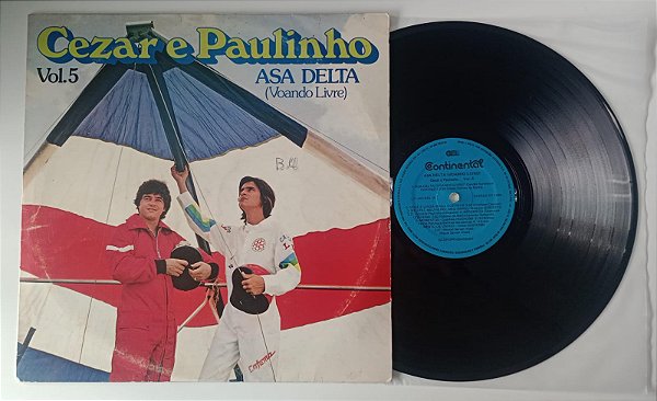 Disco de Vinil Cezar e Paulinho - Asa Delta [lp 1985] Interprete Cezar e Paulinho (1985) [usado]