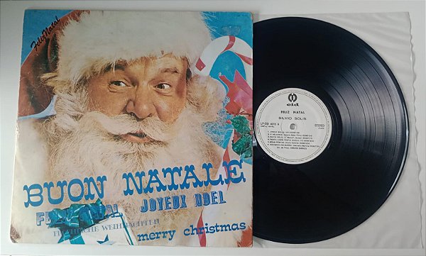 Disco de Vinil Silvio Solis - Feliz Natal [lp 1979] Interprete Silvio Solis (1979) [usado]