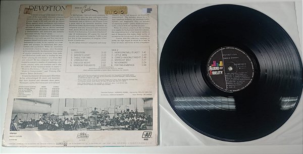 Disco de Vinil Cesana & Orchestra - Devotion [lp 1977] Interprete Cesana e Orquestra (1977) [usado]