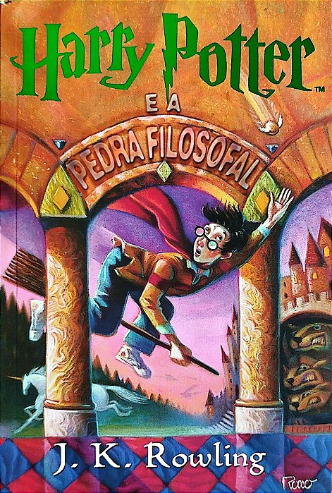 Livro Harry Potter e a Pedra Filosofal Autor Rowling, J.k. (2000) [seminovo]