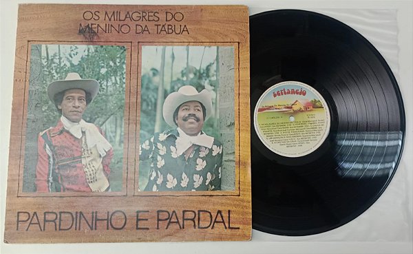 Disco de Vinil Pardinho e Pardal - os Milagres do Menino da Tábua [lp 1979] Interprete Pardinho e Pardal (1979) [usado]