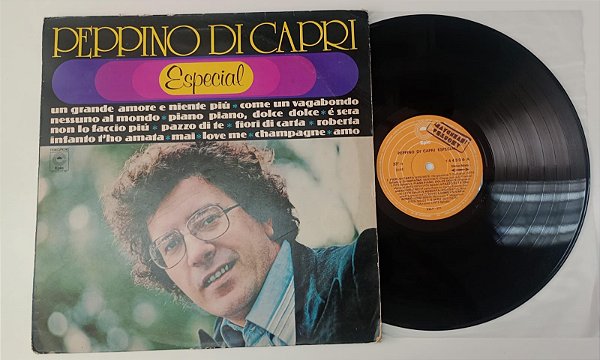 Disco de Vinil Peppino Di Capri - Especial [lp 1978] Interprete Peppino Di Capri (1978) [usado]