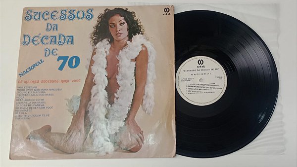Disco de Vinil Sucessos da Década de 70 Nacional [lp 1980] Interprete Vários Artistas (1980) [usado]