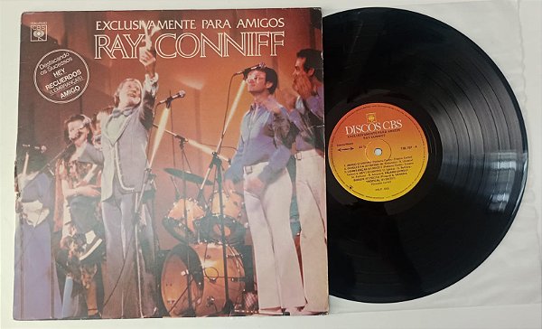 Disco de Vinil Ray Conniff - Exclusivamente para Amigos [lp 1980] Interprete Ray Conniff (1980) [usado]