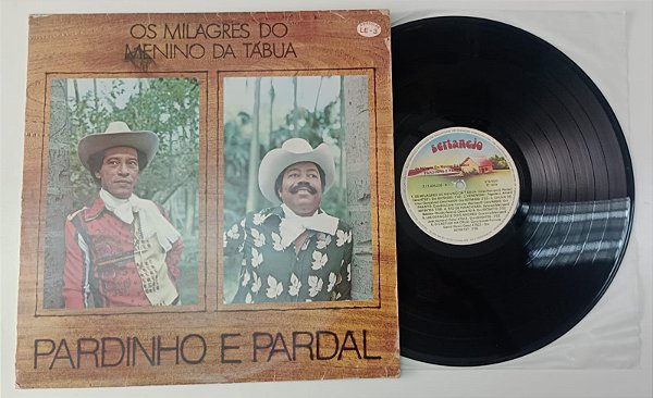 Disco de Vinil Pardinho e Pardal - os Milagres do Menino da Tábua Interprete Pardinho e Pardal (1979) [usado]