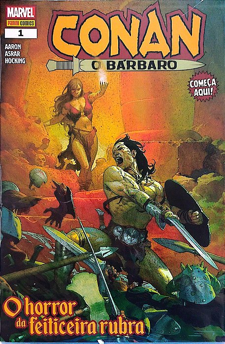 Gibi Conan, o Bárbaro #1 Autor (2019) [seminovo]