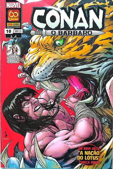 Gibi Conan, o Bárbaro #10 Autor (2021) [seminovo]