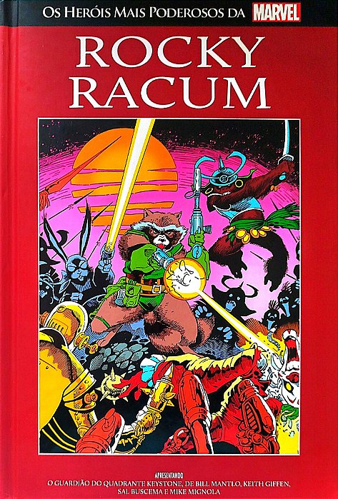 Gibi Rocky Racum - os Heróis Mais Poderosos da Marvel #71 Autor (2017) [seminovo]