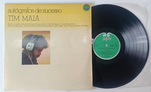 Disco de Vinil Tim Maia - Autógrafos de Sucesso [lp 1974] Interprete Tim Maia (1974) [usado]