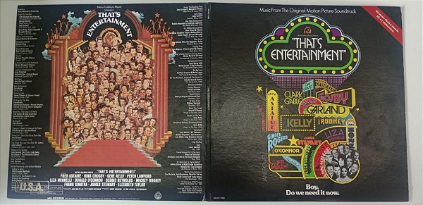 Disco de Vinil That''s Entertainment - Music From The Original Motion Picture Soundtrack [lp Duplo 1974 / Importado] Interprete Vários Artistas (1974) [usado]