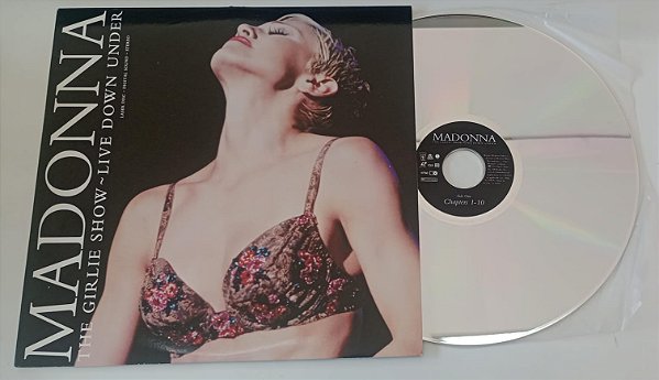 Disco de Vinil [laserdisc] Madonna - The Girlie Show / Live Down Under Interprete Madonna (1993) [seminovo]