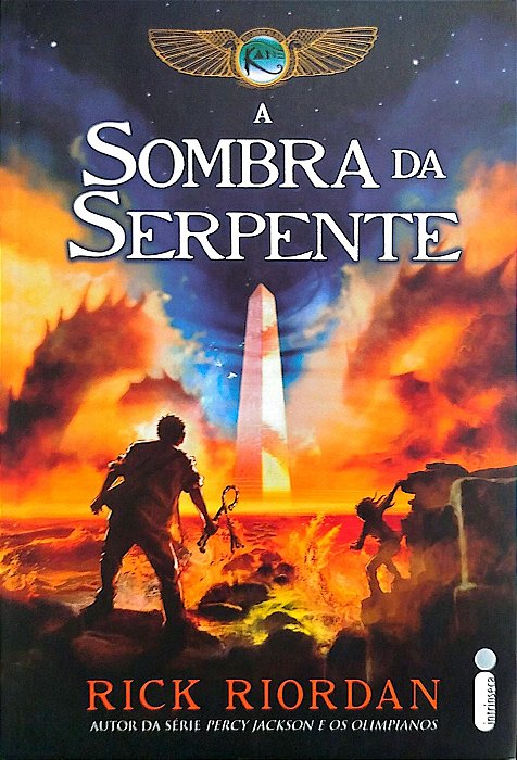 Livro a Sombra da Serpente - as Crônicas dos Kane Livro 3 Autor Riordan, Rick (2012) [seminovo]