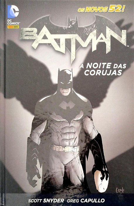Gibi Batman: a Noite das Corujas - os Novos 52! Autor Snyder, Scott (2015) [seminovo]