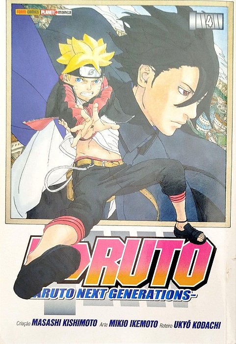 Gibi Boruto #4 Autor (2019) [seminovo]