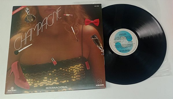 Disco de Vinil Champagne - Trilha Sonora Internacional [lp 1984] Interprete Vários Artistas (1984) [seminovo]