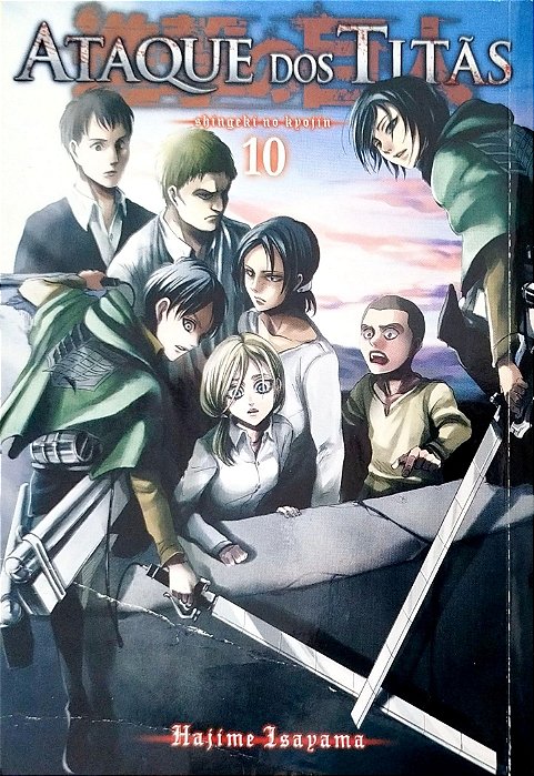 Gibi Ataque dos Titãs #10 Autor (2015) [seminovo]