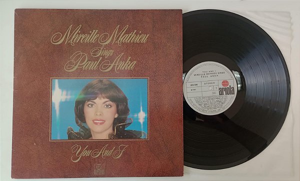 Disco de Vinil Mireille Mathieu Sings Paul Anka - You And I [lp 1980] Interprete Mireille Mathieu (1980) [usado]