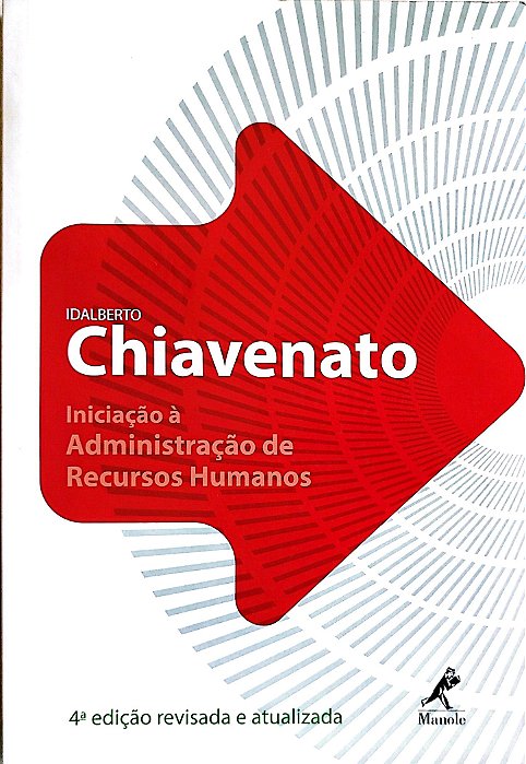 Livro Iniciação À Administração de Recursos Humanos Autor Chiavenato, Idalberto (2010) [seminovo]