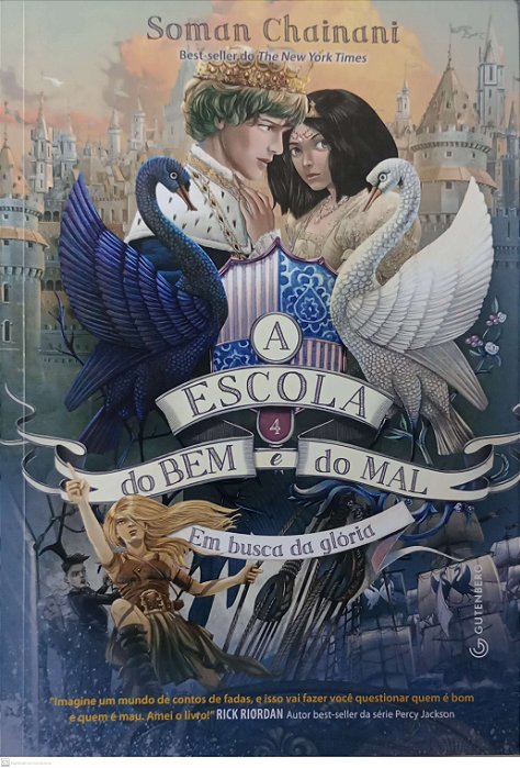 Livro em Busca da Glória - a Escola do bem e do Mal 4 Autor Chainani, Soman (2022) [seminovo]