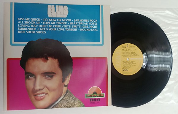 Disco de Vinil Elvis Presley - Disco de Ouro [lp 1977] Interprete Elvis Presley (1977) [usado]