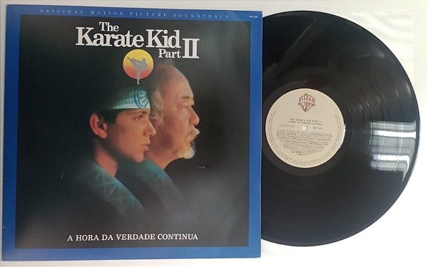 Disco de Vinil Karate Kid Parte Ii a Hora da Verdade Continua - Original Motion Picture Soundtrack (trilha Sonora Original do Filme) [lp 1986] Interprete Vários Artistas (1986) [usado]