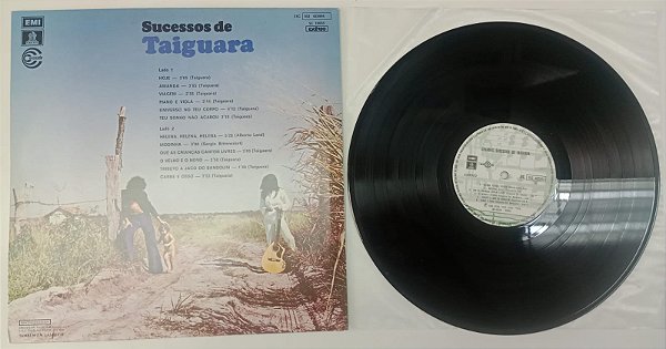Disco de Vinil Grandes Sucessos de Taiguara [lp 1973] Interprete Taiguara (1973) [usado]